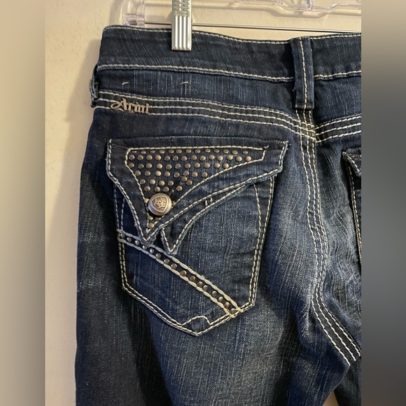 ARIAT Ruby Jeans Dark Wash Size 27R - Picture 10 of 16